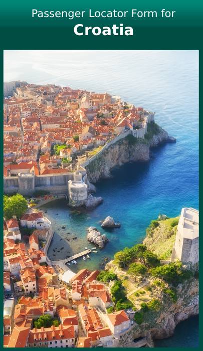 Croatia Passenger Locator Form